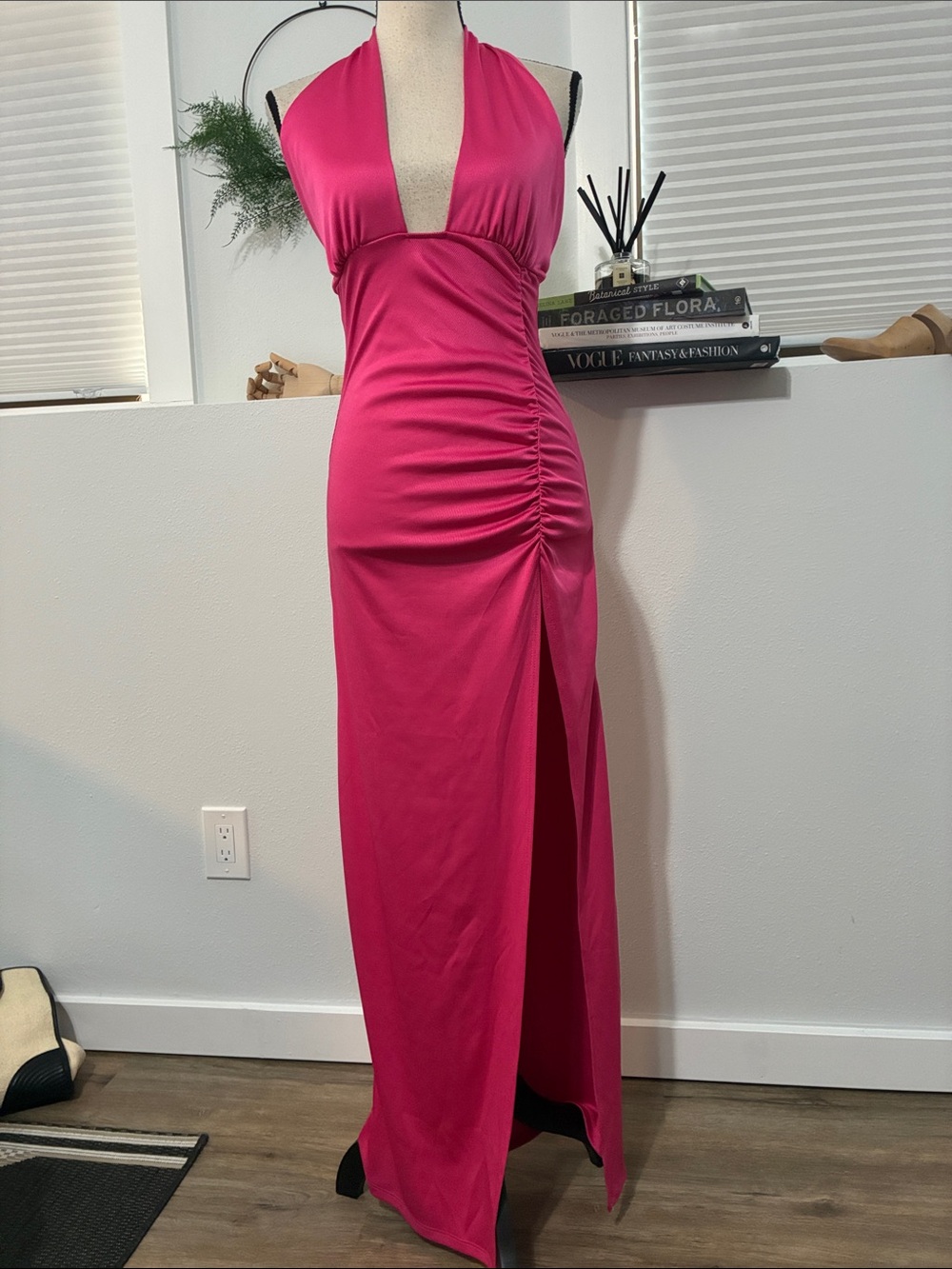 NWT Fashion Nova Halter Maxi